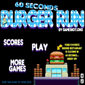 60 Seconds Burger Run
