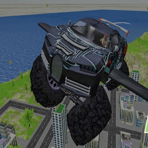 flying truck sim